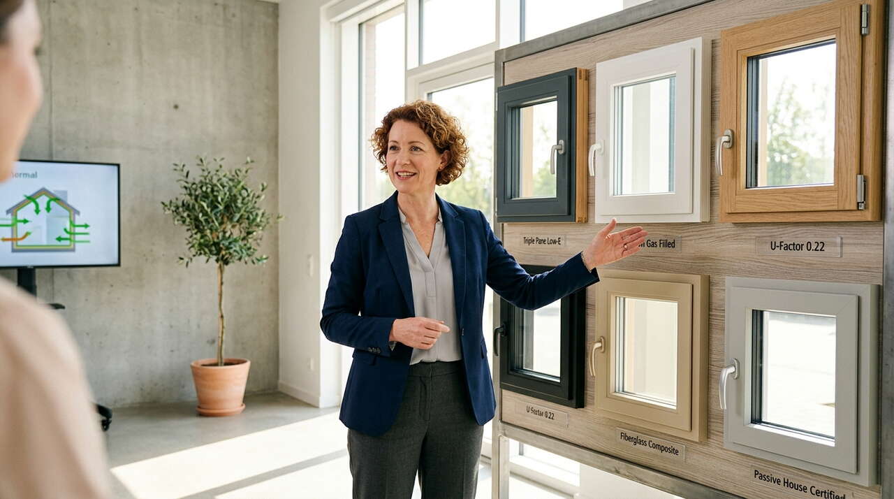 Choix chassis fenetres energetique